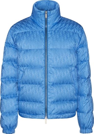 blue dior puffer|christian Dior puffer jacket black.